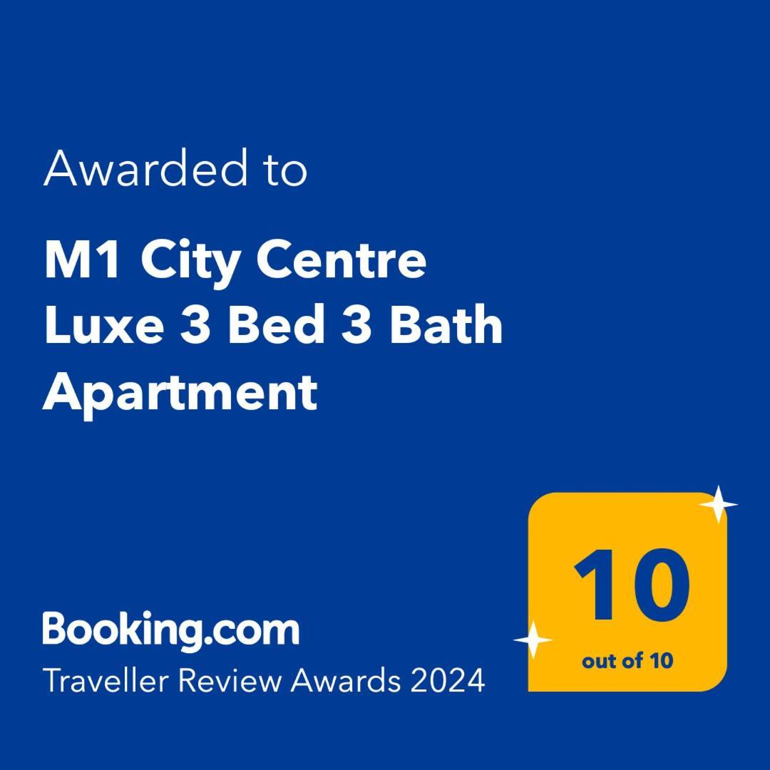 M1 City Centre 3 Bed 3 Bath Luxe Penthouse مانشستر المظهر الخارجي الصورة